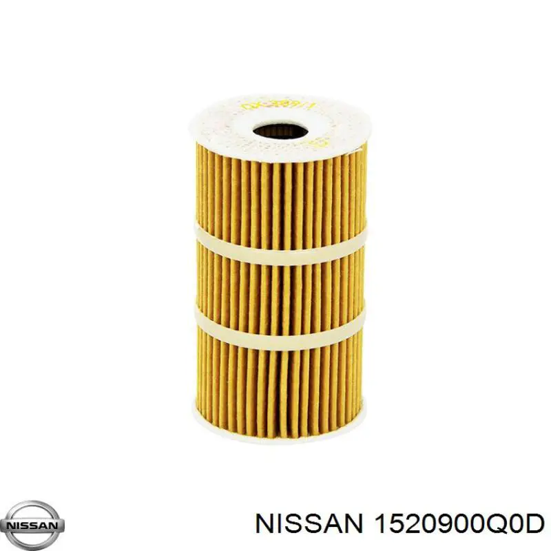 1520900Q0D Nissan фільтр масляний