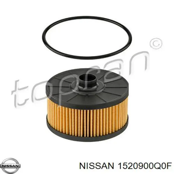 Купити 1520900Q0F Nissan/Infiniti Фільтр очищення масла відцентровий