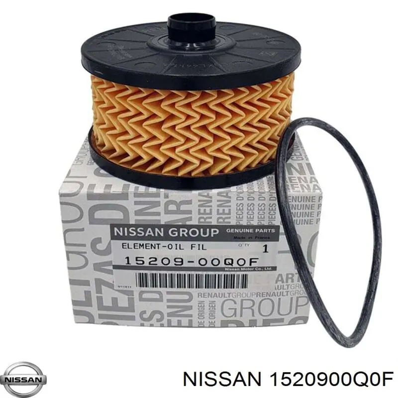 1520900Q0F Nissan фільтр масляний