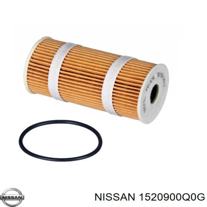 Фільтр масляний Nissan/Infiniti 1520900Q0G