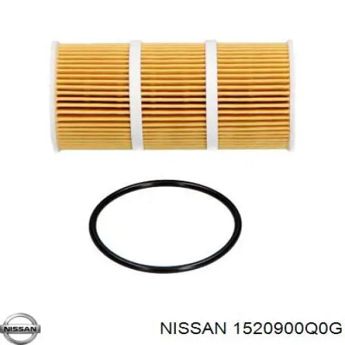 Купити 1520900Q0G Nissan/Infiniti Фільтр очищення масла відцентровий