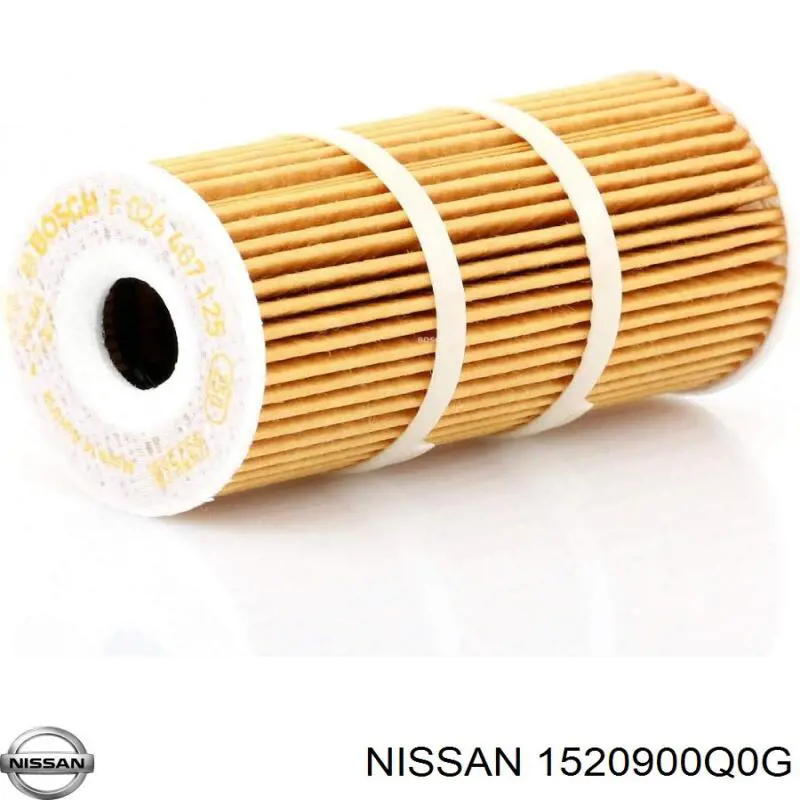 1520900Q0G Nissan фільтр масляний