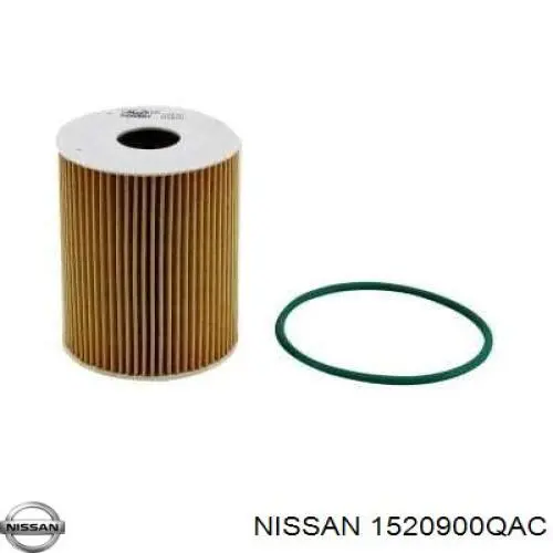 Масляний фільтр двигуна Nissan/Infiniti 1520900QAC ціна, від 4.17 USD
