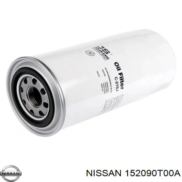Масляний фільтр двигуна Nissan/Infiniti 152090T00A ціна, від 13.19 USD