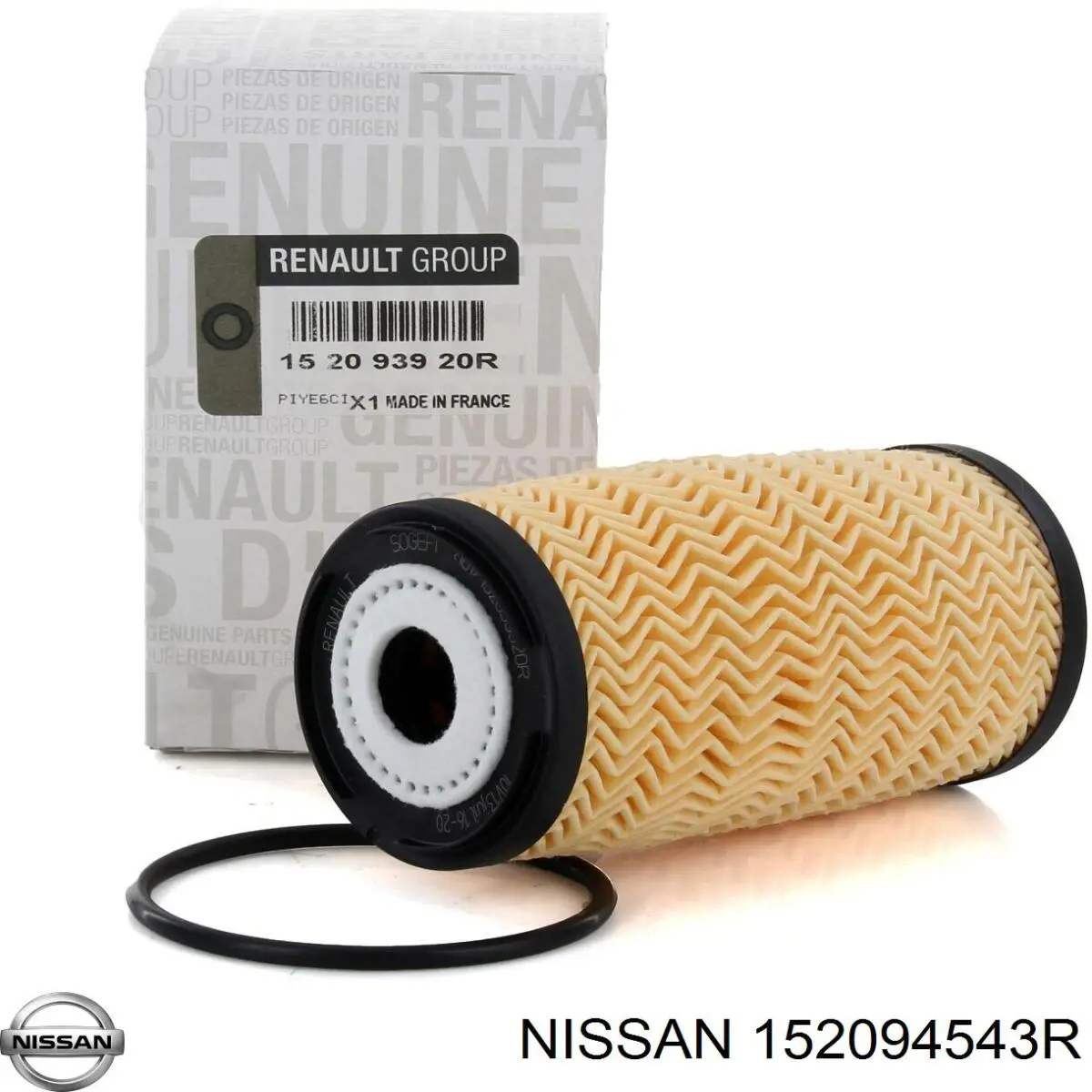 152094543R Nissan фільтр масляний