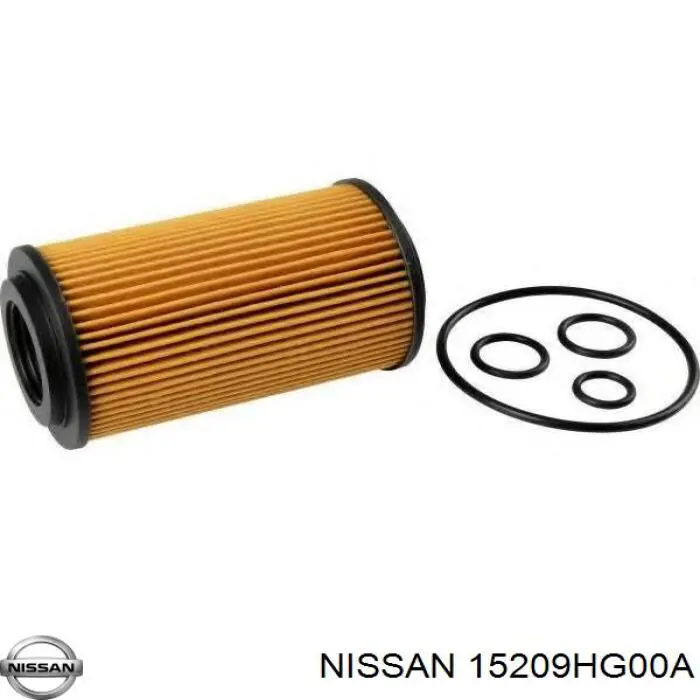 Масляний фільтр двигуна Nissan/Infiniti 15209HG00A ціна, від 10.45 USD