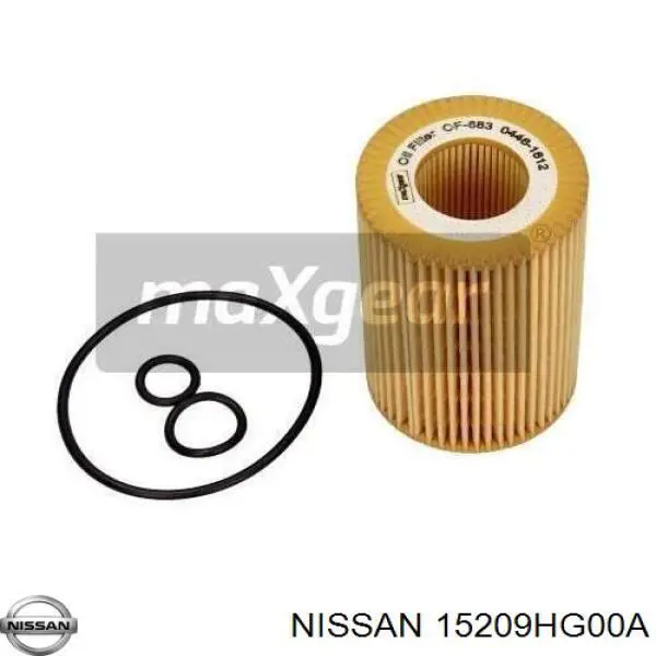 Купити 15209HG00A Nissan/Infiniti Фільтр очищення масла відцентровий