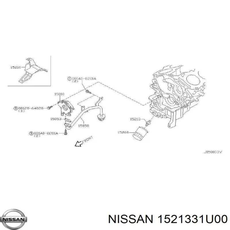  1521331U00 Nissan