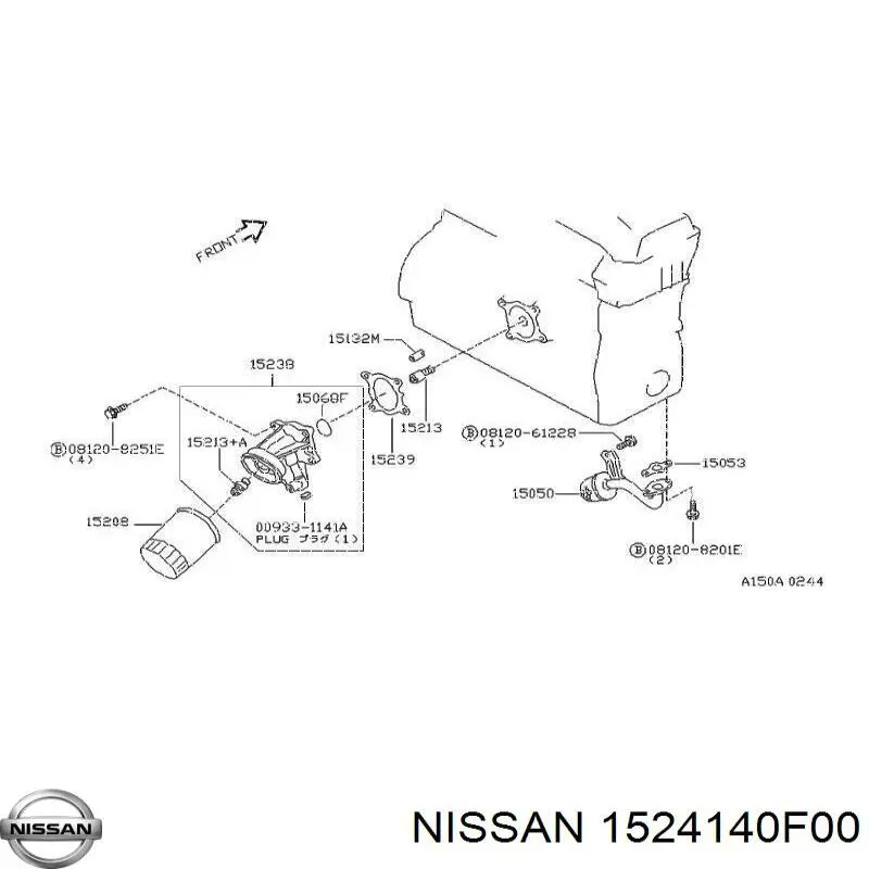  1524140F00 Nissan