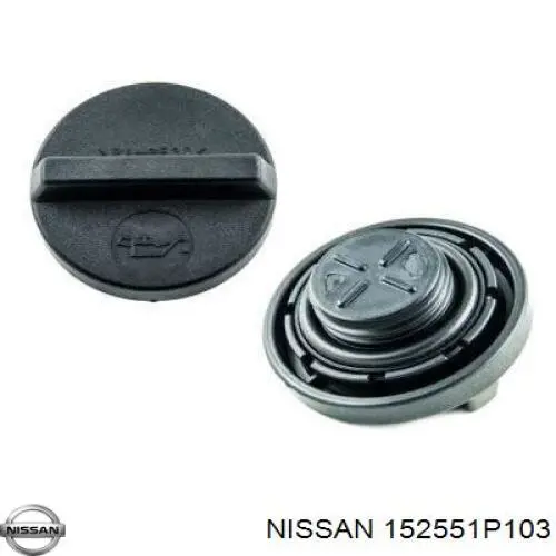 Кришка маслозаливной горловини Nissan/Infiniti 152551P103 ціна, від 6.51 USD
