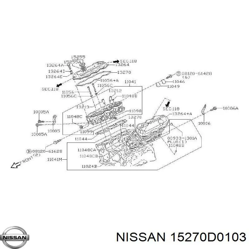  15270D0103 Nissan