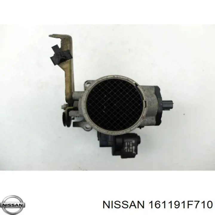 161191F710 Nissan датчик потоку (витрати повітря, витратомір MAF - (Mass Airflow))