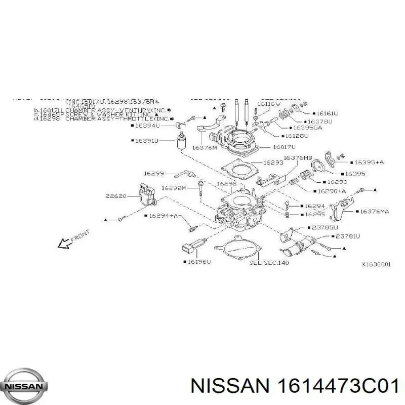 1614473C01 Nissan/Infiniti 