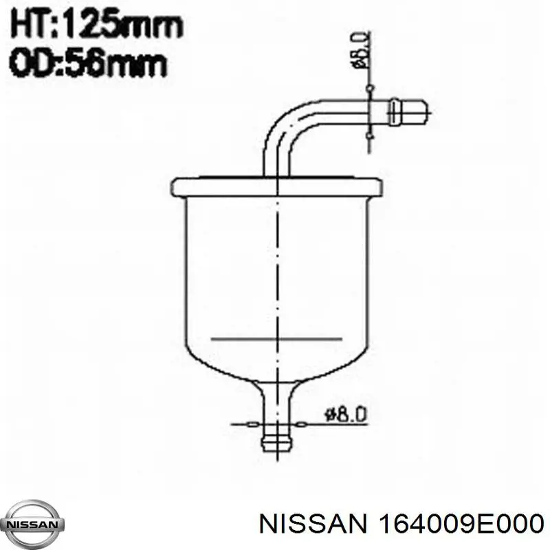  164009E000 Nissan