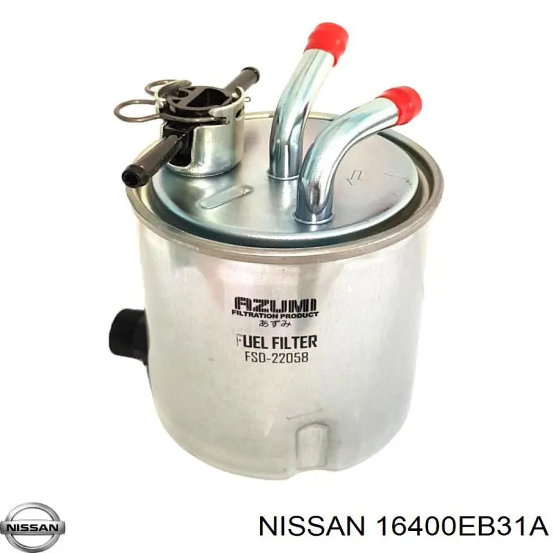 Фільтр тонкого очищення палива Nissan/Infiniti 16400EB31A ціна, від 24.01 USD
