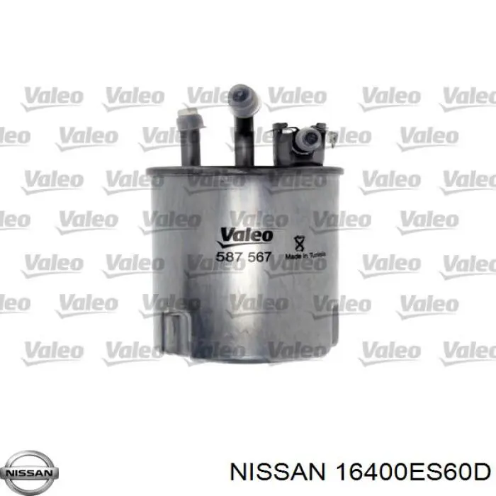 Купити 16400ES60D Nissan/Infiniti Фільтр-відстійник палива грубої очистки
