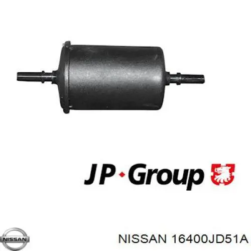 Фільтр тонкого очищення палива Nissan/Infiniti 16400JD51A ціна, від 6.81 USD