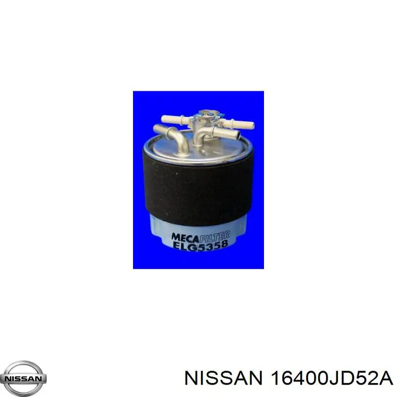 16400JD52A Nissan фільтр паливний