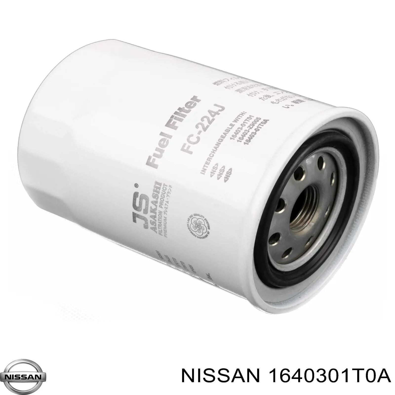Фільтр тонкого очищення палива Nissan/Infiniti 1640301T0A ціна, від 3.81 USD