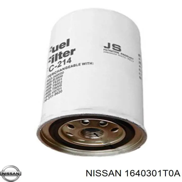 Паливний фільтр 1640301T0A Nissan/Infiniti