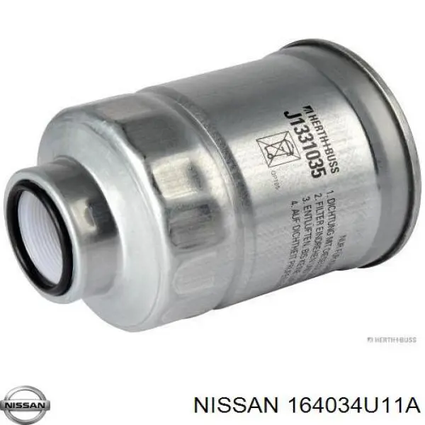 164034U11A Nissan фільтр паливний