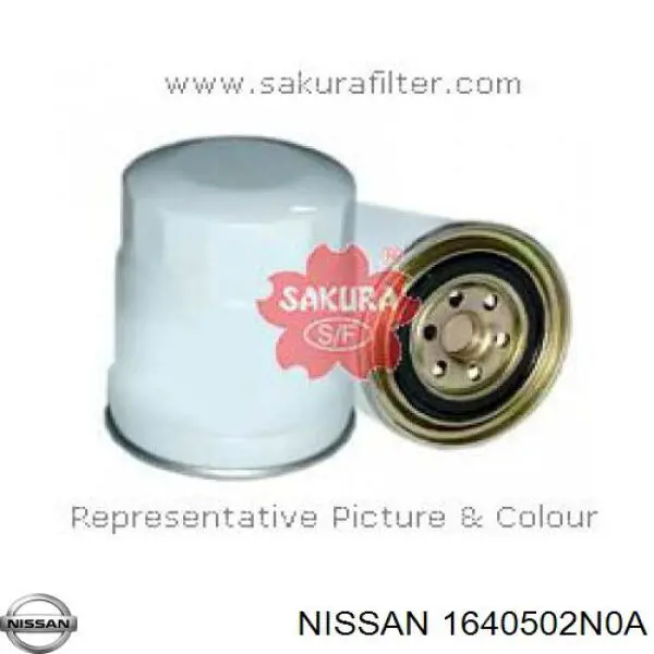 Паливний фільтр 1640502N0A Nissan/Infiniti
