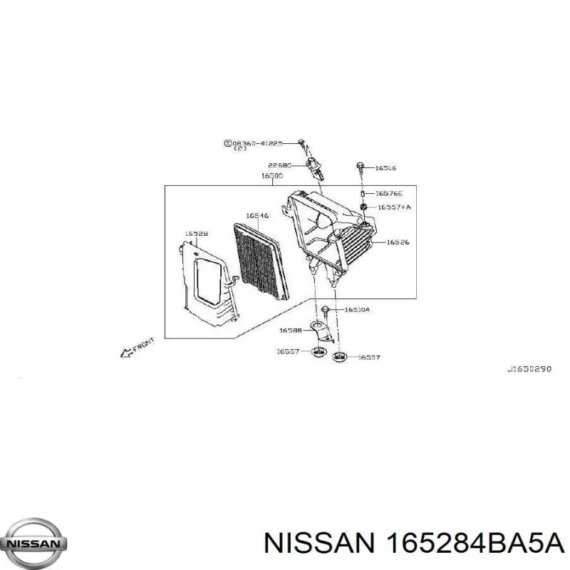  165284BA5A Nissan