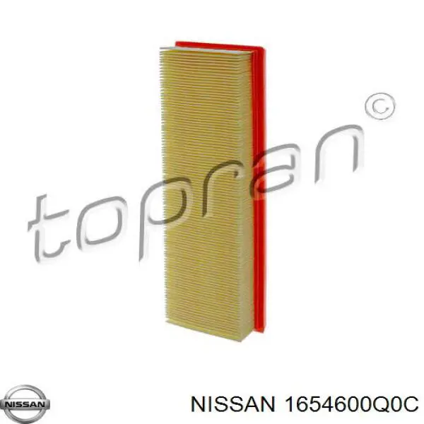 1654600Q0C Nissan фільтр повітряний