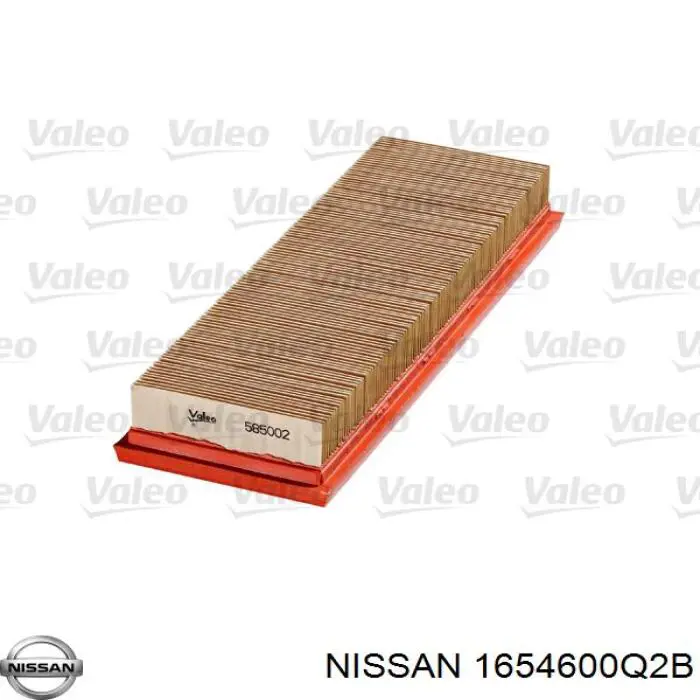 1654600Q2B Nissan/Infiniti Повітряний фільтр двигуна