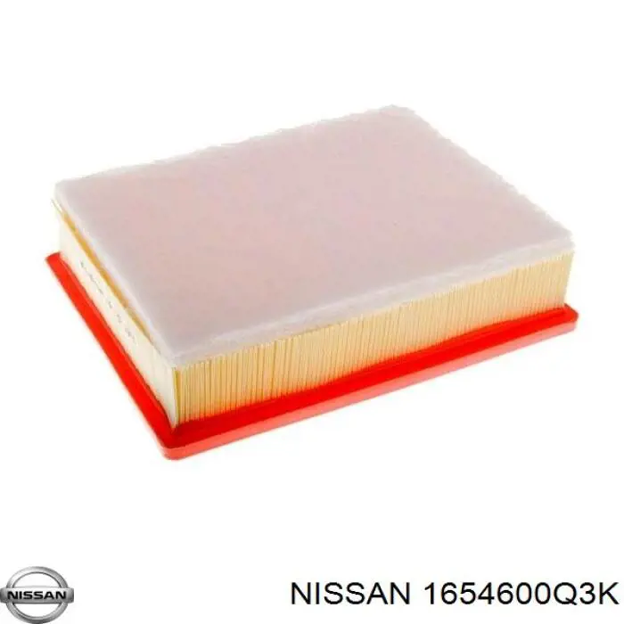 Повітряний фільтр 1654600Q3K Nissan/Infiniti