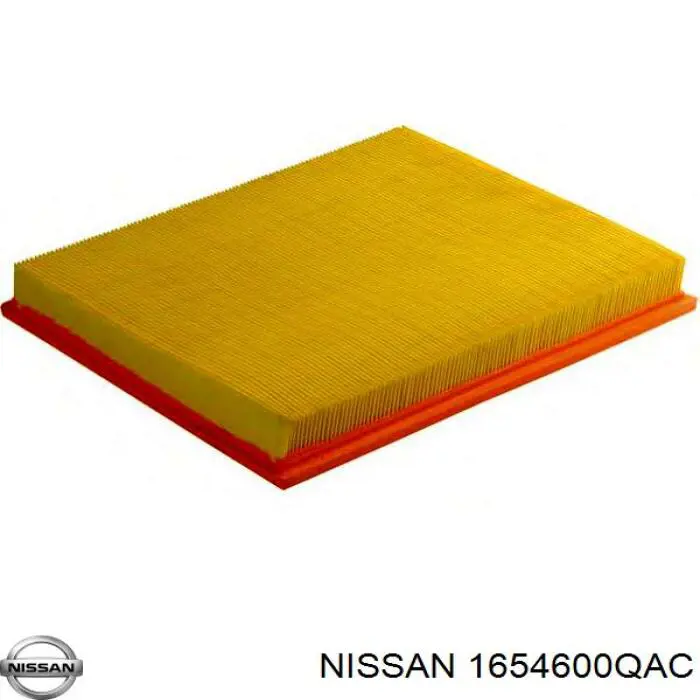 1654600QAC Nissan фільтр повітряний