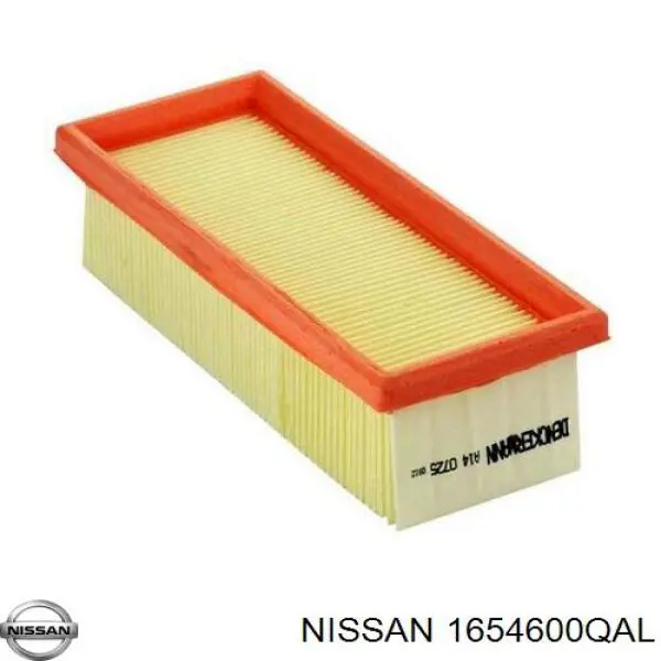 Повітряний фільтр 1654600QAL Nissan/Infiniti