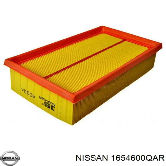 Елемент повітряного фільтра Nissan/Infiniti 1654600QAR ціна, від 4.70 USD