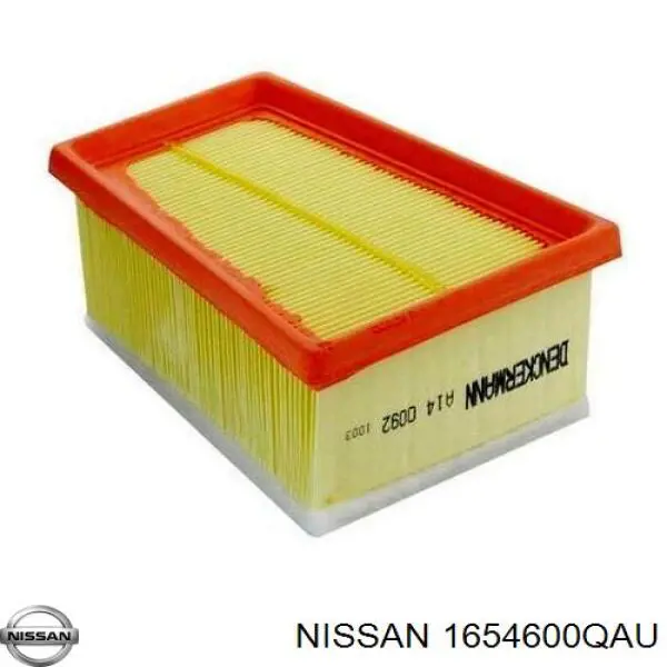 Елемент повітряного фільтра Nissan/Infiniti 1654600QAU ціна, від 4.01 USD
