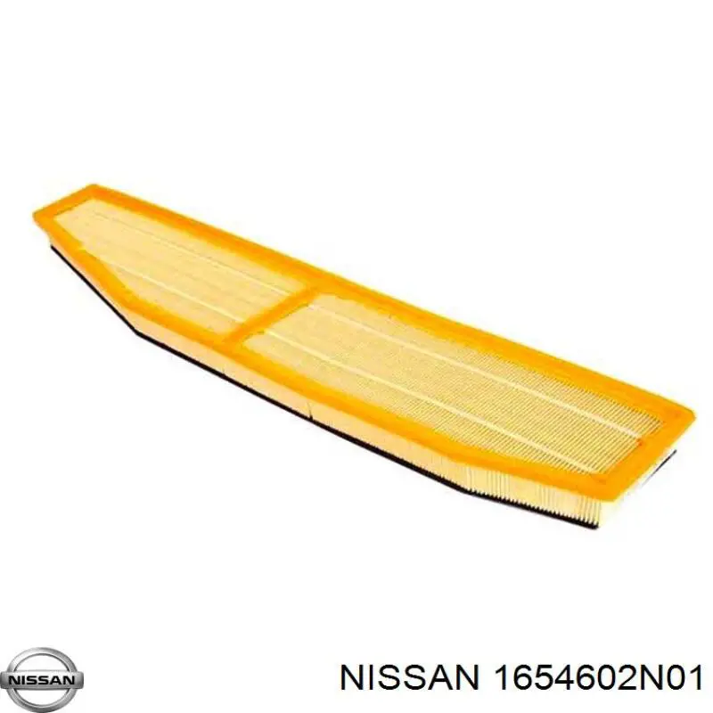 Елемент повітряного фільтра Nissan/Infiniti 1654602N01 ціна, від 55.65 USD