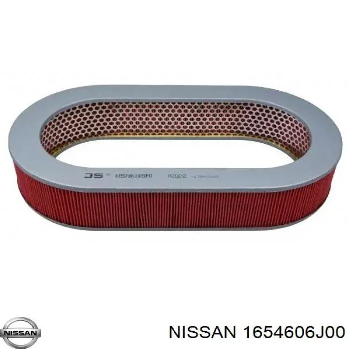 Елемент повітряного фільтра Nissan/Infiniti 1654606J00 ціна, від 10.28 USD