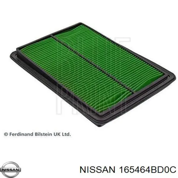 Елемент повітряного фільтра Nissan/Infiniti 165464BD0C ціна, від 7.77 USD