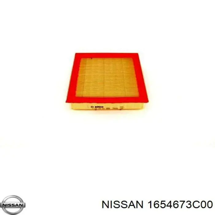 Елемент повітряного фільтра Nissan/Infiniti 1654673C00 ціна, від 5.03 USD