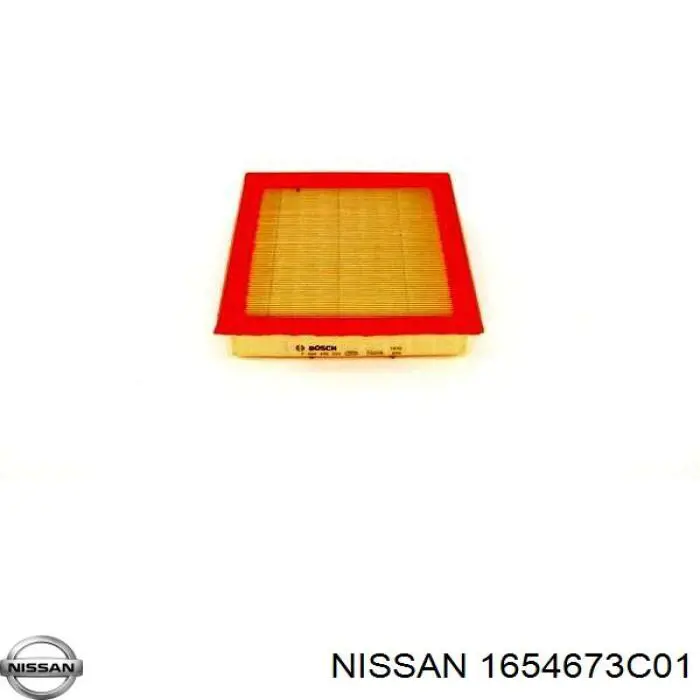 Фільтр повітряний 1654673C01 Nissan