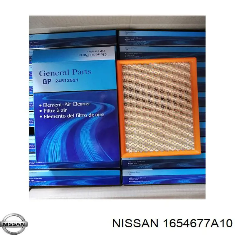 Купити 1654677A10 Nissan/Infiniti Автомобільний фільтр повітря