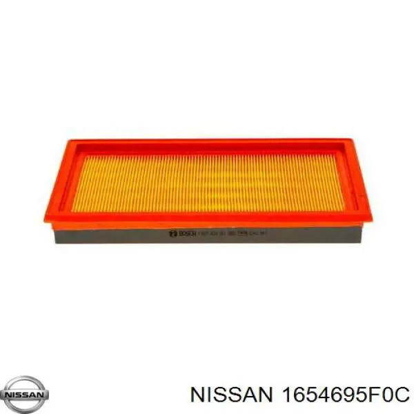 Елемент повітряного фільтра Nissan/Infiniti 1654695F0C ціна, від 7.05 USD