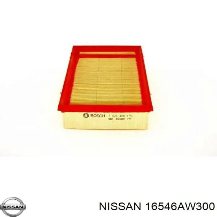 16546AW300 Nissan фільтр повітряний