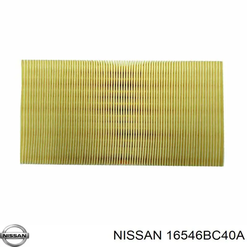 Елемент повітряного фільтра Nissan/Infiniti 16546BC40A ціна, від 4.71 USD