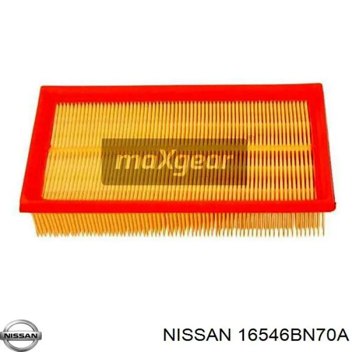 16546BN70A Nissan/Infiniti Повітряний фільтр двигуна