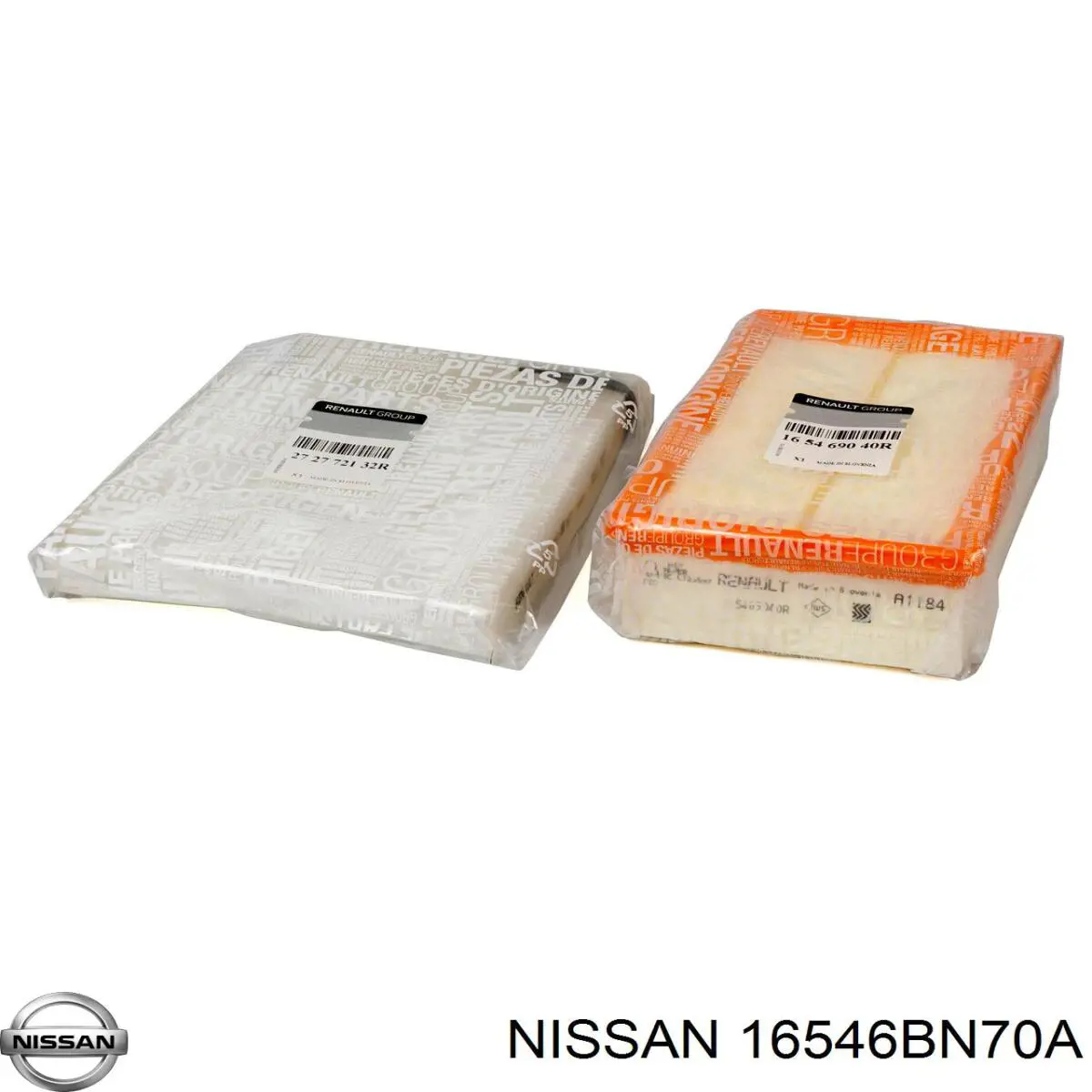 Повітряний фільтр 16546BN70A Nissan/Infiniti