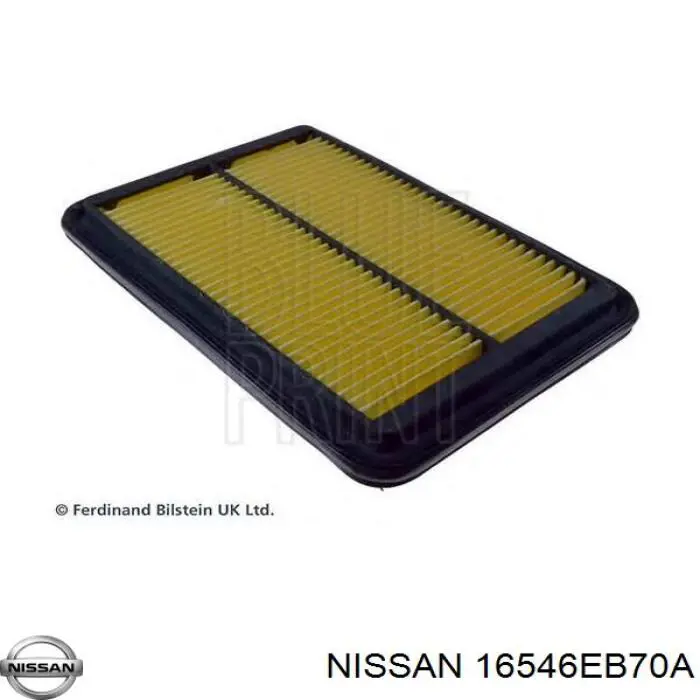 Купити 16546EB70A Nissan/Infiniti Автомобільний фільтр повітря