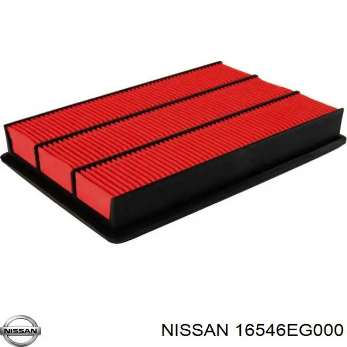 Елемент повітряного фільтра Nissan/Infiniti 16546EG000 ціна, від 6.53 USD