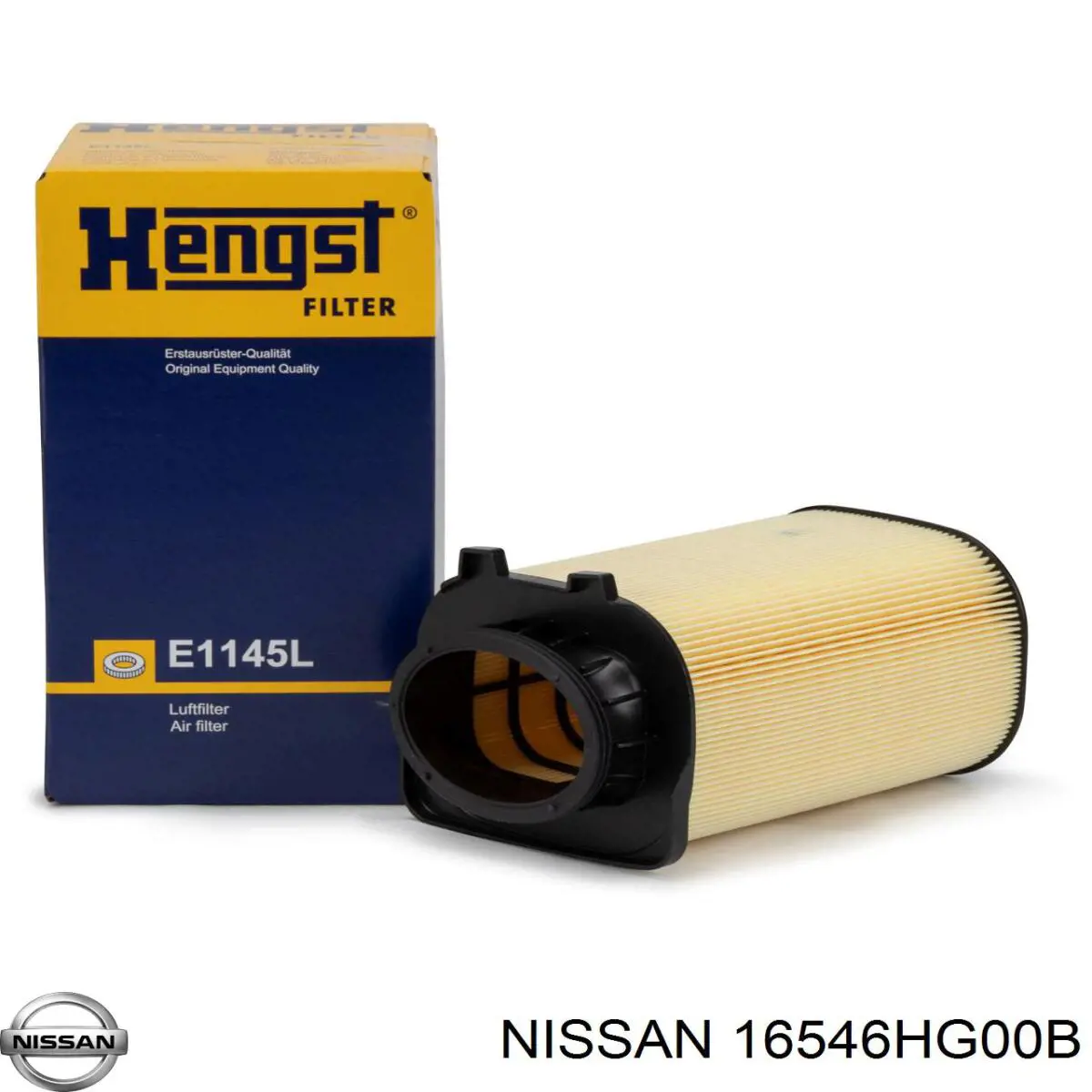 Повітряний фільтр 16546HG00B Nissan/Infiniti