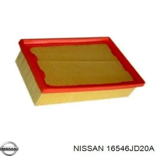 Купити 16546JD20A Nissan/Infiniti Автомобільний фільтр повітря