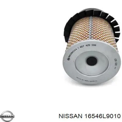 Повітряний фільтр 16546L9010 Nissan/Infiniti